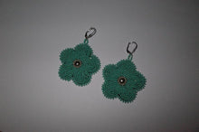 Load image into Gallery viewer, Floral Seed Bead Earrings (Medium)